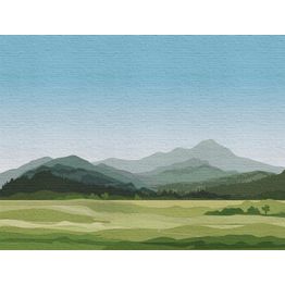 Kuvatapetti A.S. Creation THE WALL 38298-1, 371x280cm, vihreä