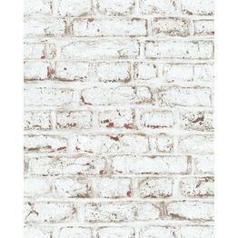 Tiilitapetti Lutece Les Aventures 21 51170100, valkoinen