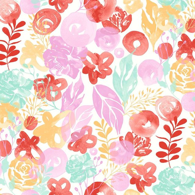 Tapetti Fiona No Limits Flower Power