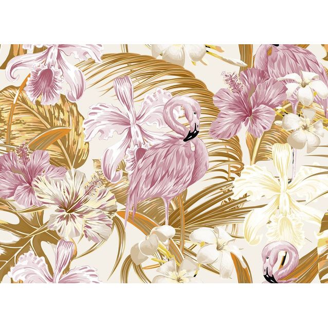 Kuvatapetti A.S. Creation Designwalls Digital, Flamingo Art, 350x255cm