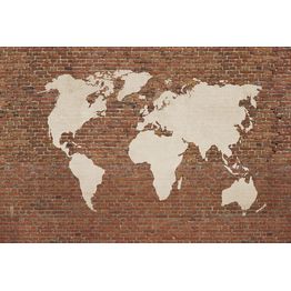 Kuvatapetti A.S. Creation Best of Wood'n Stone II, tiiliseinä, 400x270cm