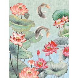 Kuvatapetti A.S. Creation Metropolitan Stories II DD118830, 260x200cm, turkoosi