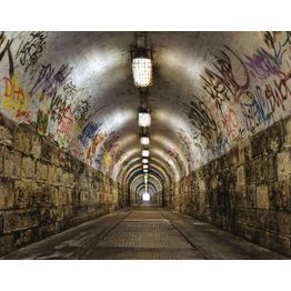 Kuvatapetti Galerie Grunge Digital Tunnel, 250x318cm