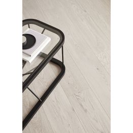 Parketti Timberwise Tammi Classic Sky White, harjattu, öljyvahattu