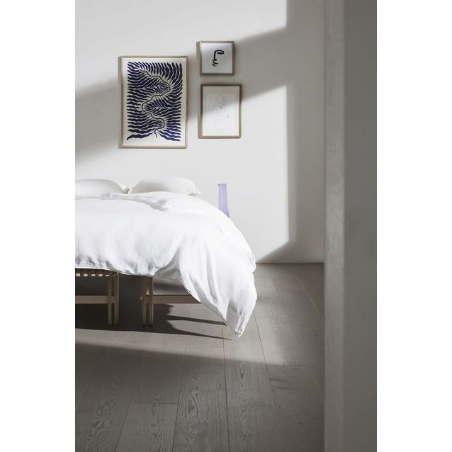 Parketti Timberwise Country Collection Tammi Steel 1S harjattu öljyvahattu