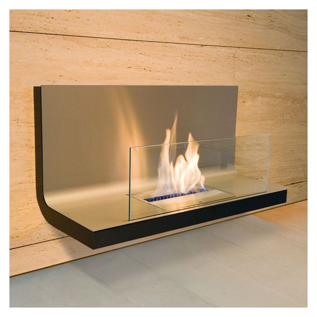 Biotakka Wall Flame, 83x46x40cm, rosteri/musta, seinään