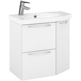 Allaskaappi altaalla Temal Mondo, 2 ltk + 1 ovi, viiste oikealla, eri vaihtoehtoja