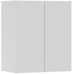 Seinäkaappi Temal, 2 ovea, 70x33x58.6 cm, matta valkoinen