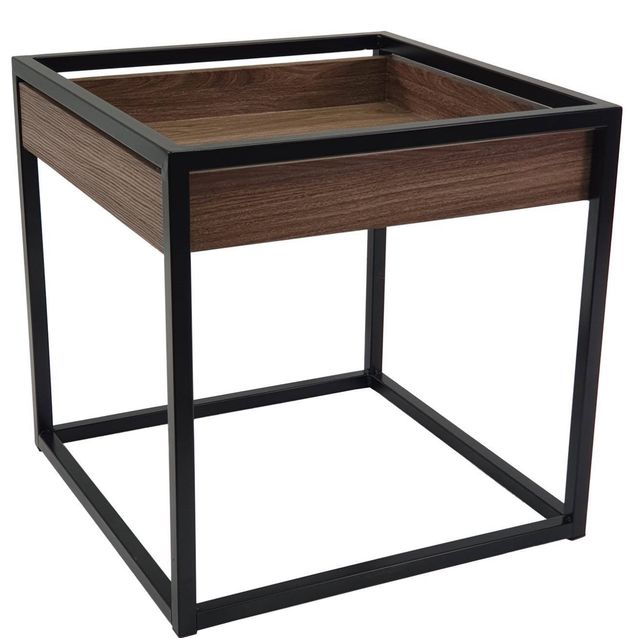 Sohvapöytä Tenstar Nevada 50x50cm ruskea