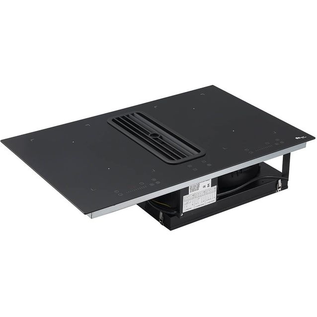 Induktiotaso liesituulettimella Thermex Typhoon II Flex Zone, 800mm, musta, omalla moottorilla