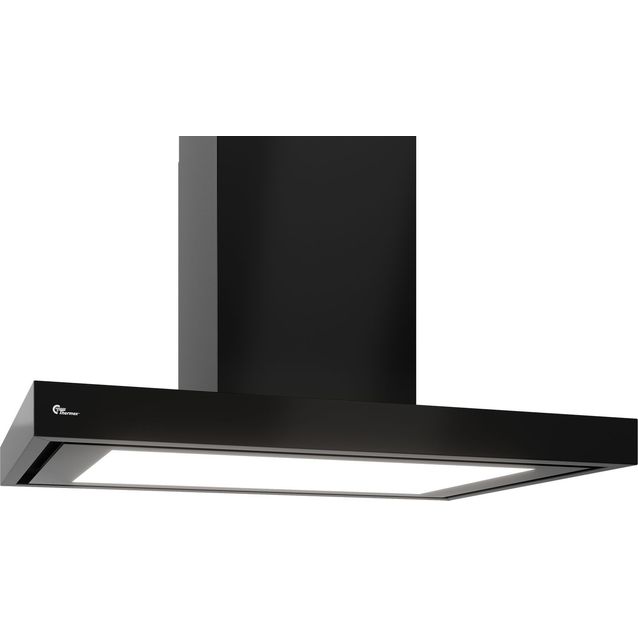 Liesituuletin Thermex Harwich Lux ripustettava 900mm musta omalla moottorilla