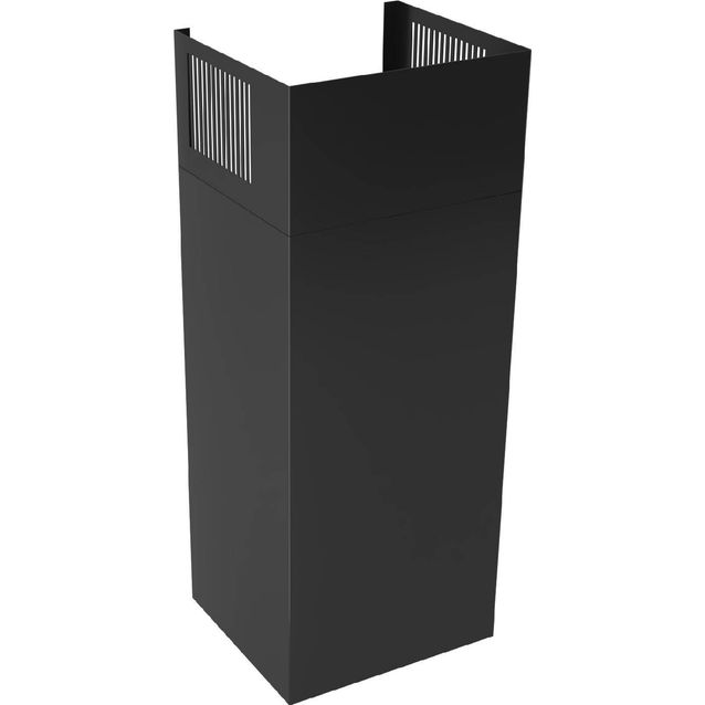 Jatkosuojaputki Thermex Harwich II seinä 2x1000mm musta