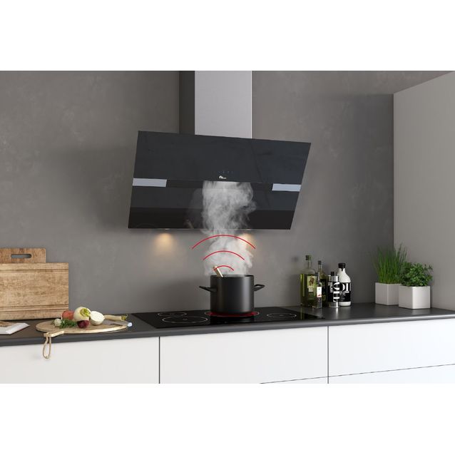 Liesikupu Thermex Mini Preston II ulkoiselle moottorille 800mm musta/rst