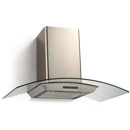 Liesituuletin Thermex Derby II seinä, rst/lasi, omalla moottorilla, eri leveyksiä