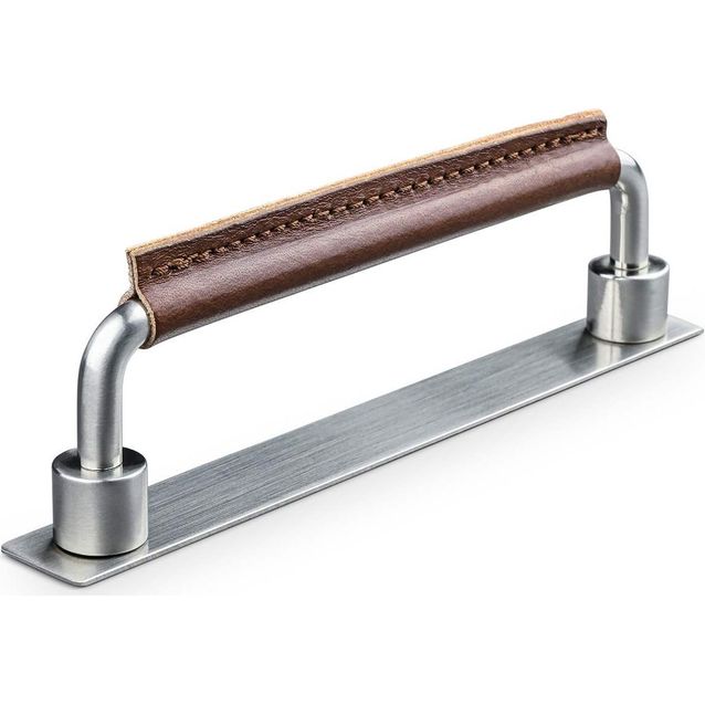 Vedin Theofils Asissi Stitched cc128 143mm teräs/ruskea nahka