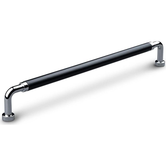 Vedin Theofils Posta cc224 236mm musta nahka/kromi