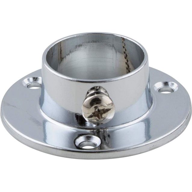 Vaatetangon pidike Theofils 527 Ø25mm kromi