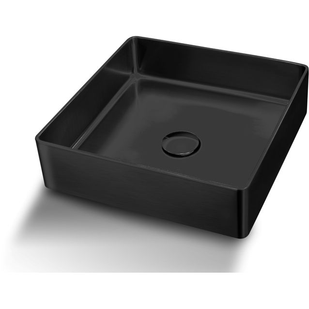 Malja-allas Tammiholma INOX, 40x40 cm, musta