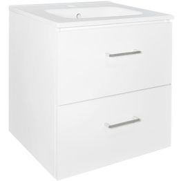 Tasoallas Tammiholma, AKL500-, AKL11165- ja AKO500-allaskaapeille, posliini, valkoinen