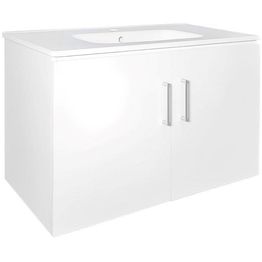 Allaskaappi tasoaltaalla Tammiholma Viilu, 80x39x50 cm, 2 ovea, pyökki/poppelivaneri, eri värejä