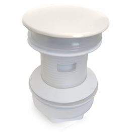 Pohjaventtiili Tammiholma, pop-up, ylivuotosuojalla, valkoinen