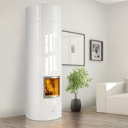 Pönttöuuni Tiileri Aleksandra 1800-2100x700 mm kaakelipinta eri värejä