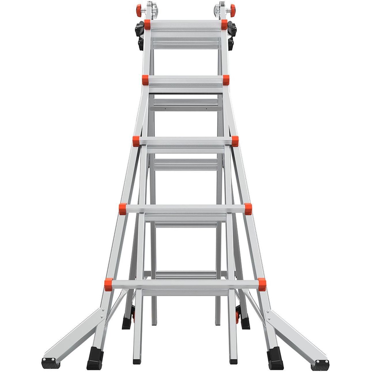 Teleskooppitikas Tikli 41LG102, 5/9-askelmaa, 5,7m/1,69-2,89m, lisäkuva 6