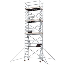 Alumiiniteline Tikli Jumbo 9900-8P, tasokorkeus 8.5m, 250x135cm