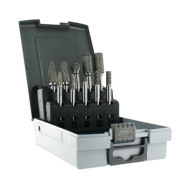Kovametalliviilasarja Tivoly Technic, 10 kpl, Ø6–12mm