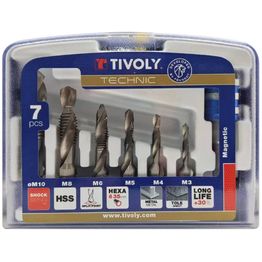 Kierretappisarja Tivoly, M3–M10, HSS, 7 kpl