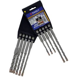 Kiviporanteräsarja Tivoly Technic Master 3 Cutter SDS+, 6–14mm, 10 kpl