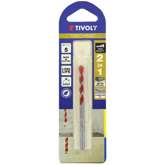Kiviporanterä Tivoly Technic, 5mm, Ø5