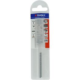 Metalliporanterät Tivoly, Ø2mm, HSS, 2 kpl