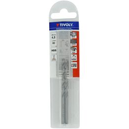 Metalliporanterä Tivoly T Line, HSS, 4, 5mm, 2 kpl, Ø4
