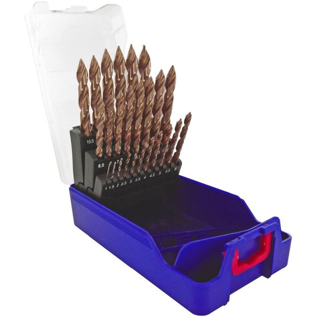 Metalliporanteräsarja Tivoly Smart Point Fusio, 1–13mm, 25 kpl