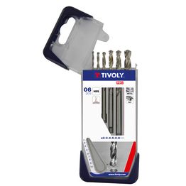 Metalliporanterä Tivoly T Line, 2–8mm, HSS, 6 kpl