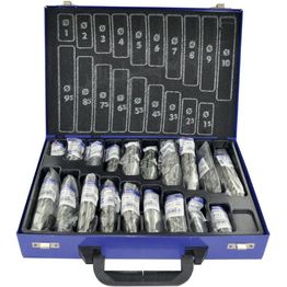 Metalliporanterä Tivoly T-Line HSS, 1–10mm, 170 kpl