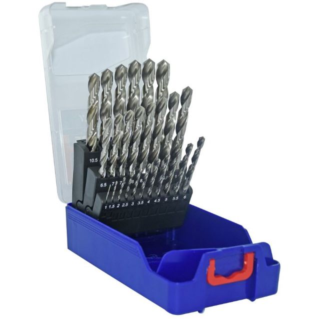Metalliporanterä Tivoly, Ø1–13mm, HSS, 25 kpl