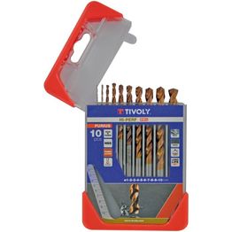 Metalliporanteräsarja Tivoly Furius Fusio HSS, 1–10mm, 10 kpl