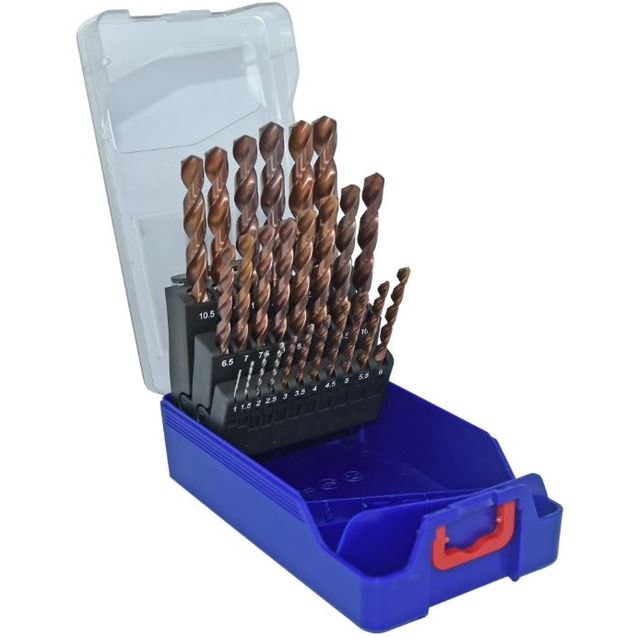 Metalliporanterä Tivoly Furius Fusio, 1–13mm, HSS-CO, 25 kpl