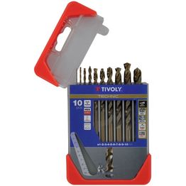 Metalliporanteräsarja Tivoly Slr, 1–10mm, 10 kpl