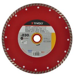 Timanttilaikka Tivoly Turbo 125 × 22,2mm
