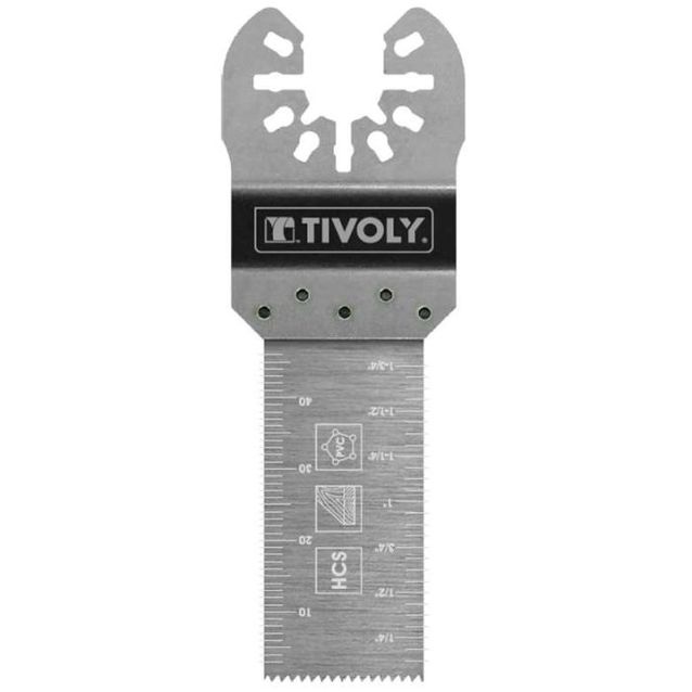 Monitoimityökalun terä Tivoly Hcs, 22x48mm