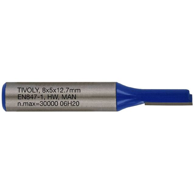 Suorajyrsin Tivoly, 5x8mm