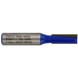 Suorajyrsin Tivoly, 8x8mm