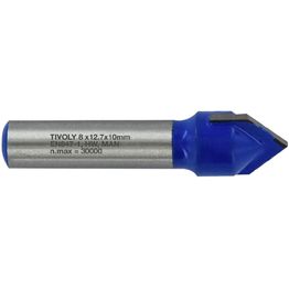 V-urajyrsin Tivoly, 12.7mm, 90°
