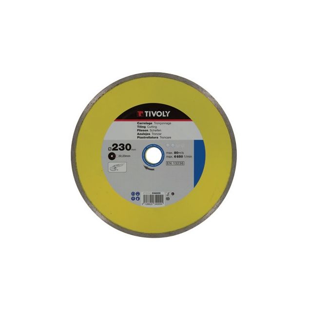 Timanttilaikka Tivoly Continuous 125 × 22,2mm