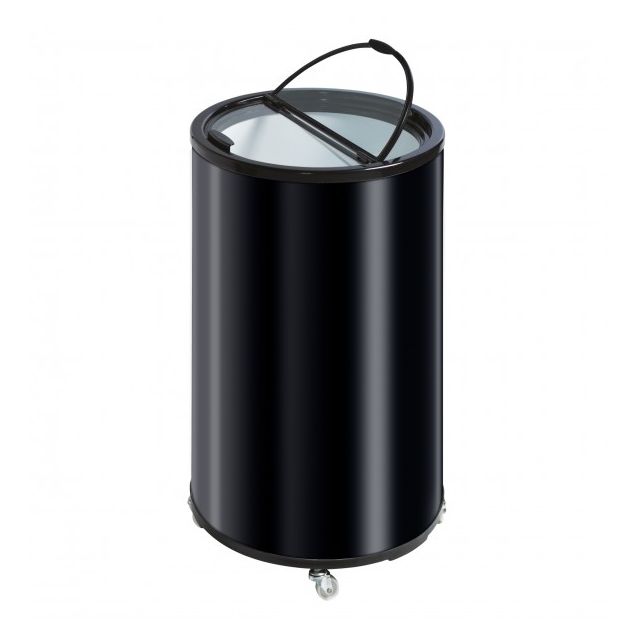 Tynnyrijääkaappi Scandomestic TK42BE ø45 cm black