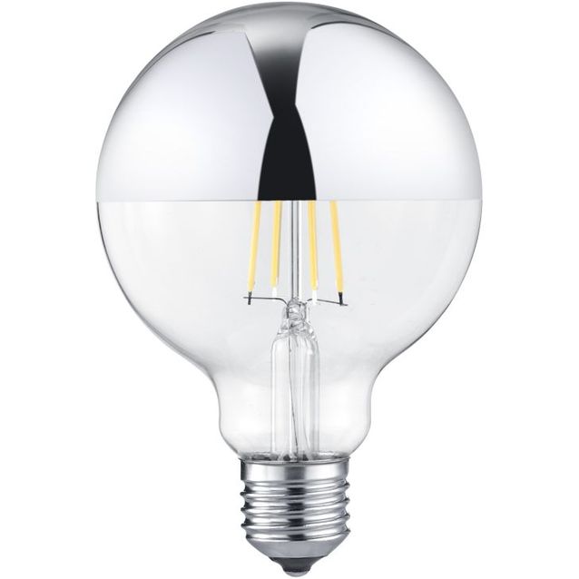LED-lamppu Trio E27, filament, pääpeili, G95, 7W, 680lm, 2700K