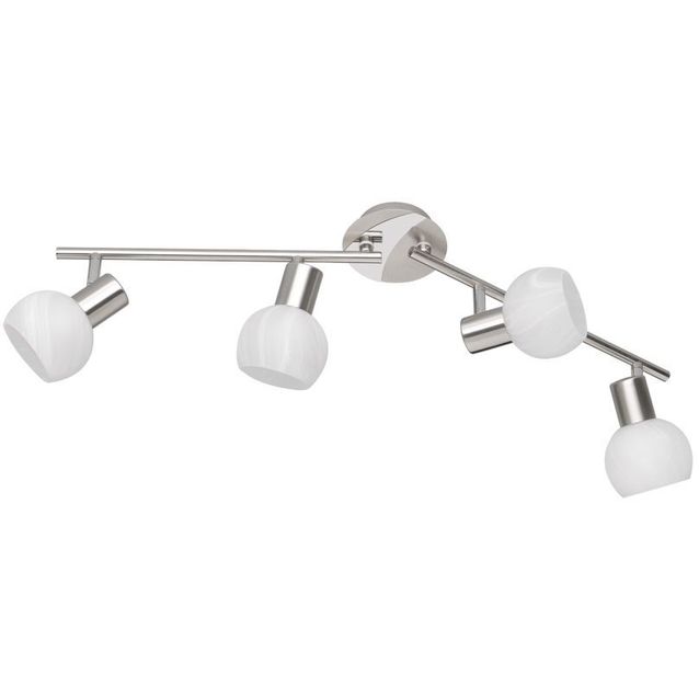 Spottivalaisin Trio Antibes 4-osainen, 4xE14, harjattu teräs